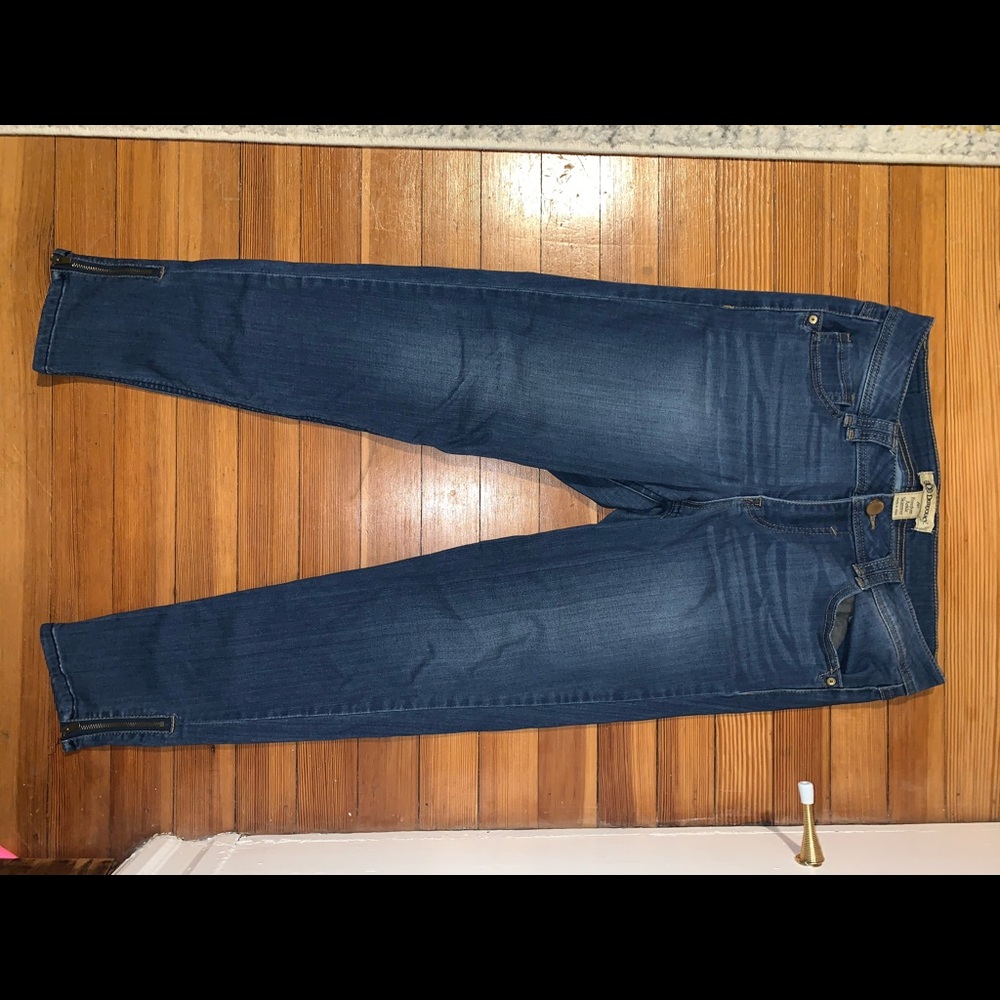 Democracy Jeans with Zipper Accent